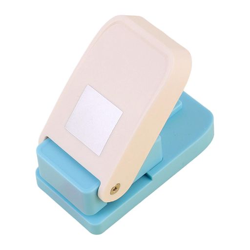 【2025新登場】クラフトパンチ四角穴あけパンチ軽量ルーズリーフ/スクエア/ペーパーゲージパンチ持ち運び便利耐久性手持ちハンドメイド多機能軽あけ幼稚園DIY手帳...