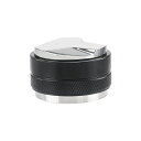 コーヒーディストリビューター&タンパーデュアルヘッドコーヒーレベラーポルタフィルター用深さ調節可能プロフェッショナルエスプレッソハンドタンパー
