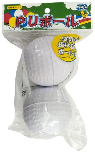 LEZAX(レザックス)LITTLEPAWSPORTSPU野球ボール2PLPFS-5757
