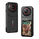 LabpanoPilotPano360度全天球カメラVlogカメラ3.1インチタッチパネル5.7Kアクションカメラ9軸ジンバル4Kライブ中継AI編集高速WiFi転送グーグルストリートビュー