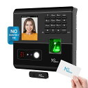 NGTECO顔認証多機能タイムレコーダー指紋・RFID・パスワード対応高速認証1秒未満WI-FI接続USBデータ管理小規模オフィス向け考勤管理システムMB1