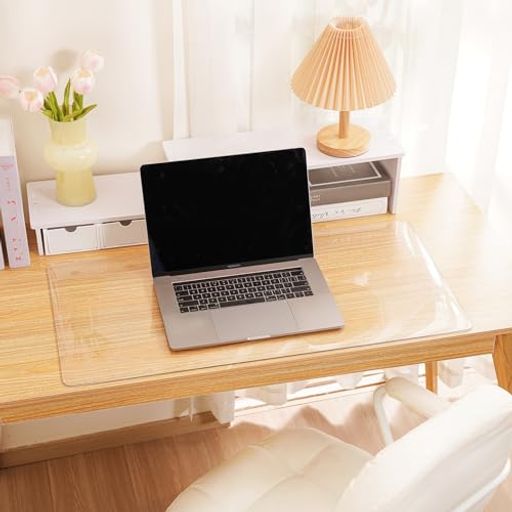 デスクマットPVC製透明80cm*40cmテーブルマットPVCデスクマットマット防塵・防水・耐久・耐熱矩形サイズ選択可能