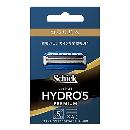 極めた剃り味を実現する革新技術 HYDRO 商品サイズ (高さx奥行x幅):117mmx18mmx70mm ブラント名:Schick(シック) メーカー名: Schick(シック)