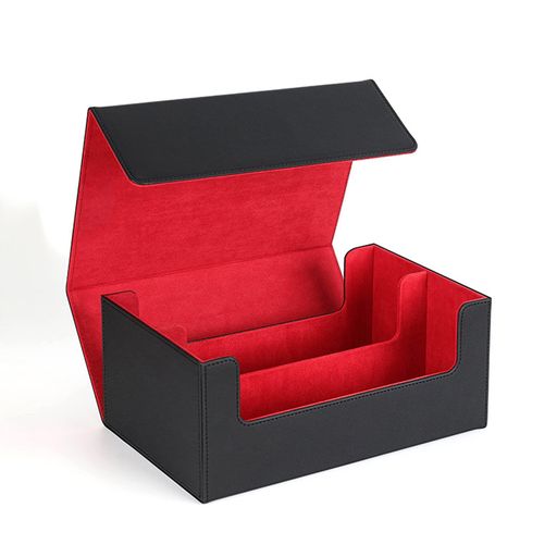 HGCHASINGTRIBEデッキケーストレカケースマグネットローダー用ケースPUレザー66枚のマグネットローダー..