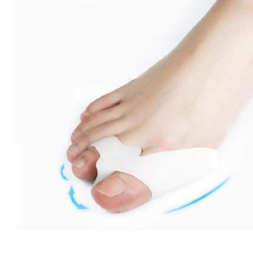 BigMe外反母趾サポーター親指矯正サポーター足矯正パット痛み緩和趾間ゲル入り足用保護フットケア固定2个入