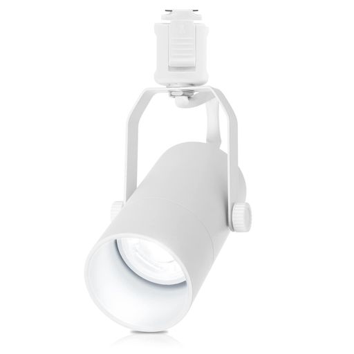 Dotoyダクトレール用スポットライトE11口金白ダクトレールLED電球E1160W形相当昼光色6W600lmライティングバー用照明器具LED電球+器具セットledスポットライト付き天井照明人気(白+昼光色)