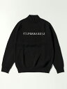 リュクスエイケイエムプラス LUXEAKMPLUS ゴルフ SIMPLE LOGO KNIT フロントロゴモックネックニット LAK-23017