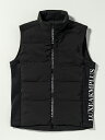 リュクスエイケイエムプラス LUXEAKMPLUS ゴルフ メンズ FIT VEST サイドロゴフィット中綿ベスト LAO-23037