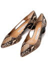 ペリーコ PELLICO レディース 2983 LUNETTA ルネッタ 3.5cmヒール NEBI ネビ パイソンポインテッドトゥパンプス PYTHON BEIGE