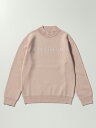 ★ポイント20倍★ リュクスエイケイエムプラス LUXEAKMPLUS ゴルフ RAYON LOGO KNIT フロントロゴモックネックニット LAKL-230...