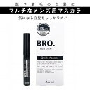 髪 眉 ヒゲ用 メンズ マスカラ BRO.FOR MEN Quick Mascara 男性用 クイックマスカラ 白髪隠し