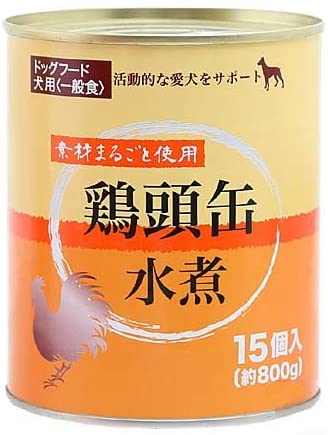 ペッツバリュー 鶏頭缶(水煮) 15個入り 1缶 北海道、東北、沖縄地方は別途送料あり