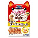 ●商品の特徴 おいしい鶏ささみにチーズが入りました ごほうびにぴったりな、ひとくちサイズのソフトタイプ カルシウムが豊富なチーズを使用 ●原材料名 鶏ササミ、小麦粉、豆類(大豆エキス、大豆タンパク)、ゼラチン、動物性油脂、チーズ、コーンスターチ、ソルビトール、トレハロース、プロピレングリコール、膨張剤、pH調整剤、調味料、乳化剤、食塩、リン酸塩、保存料（ソルビン酸）、酸化防止剤（アスコルビン酸Na、トコフェロール）、香料、着色料（二酸化チタン、赤色106号、黄色4号）、発色剤（亜硝酸Na）※※商品画像はイメージです。 メーカー都合等により、予告なくパッケージ、仕様（原材料、生産国、色、形状、サイズ等）の変更がある場合がございます。 あらかじめご了承ください。