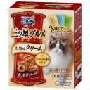 ユニチャーム 銀のスプーン 三ツ星グルメ お魚味クリーム シーフードレシピ 3種のアソート 180g
