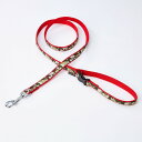Petio(ペティオ) 犬用引き紐 EthicalDoor エシカルドア 迷彩リード SS レッド(4)