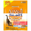 ユニチャーム AllWell フィッシュ味挽き小魚とささみフリーズドライパウダー入り 200g 北海道、東北、沖縄地方は別途送料あり