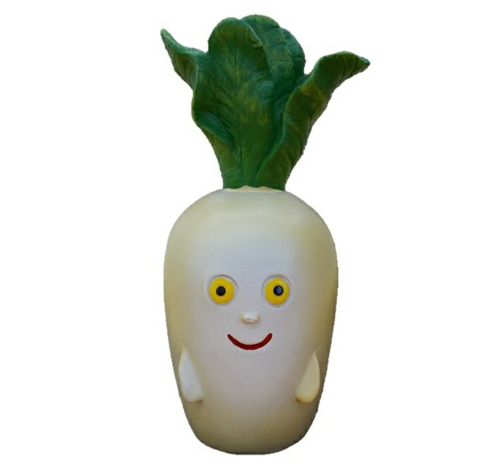限定販売商品！ディスプレイ用品 野菜ちゃん ダイコンちゃん 1個 (SCS-07) (2509)