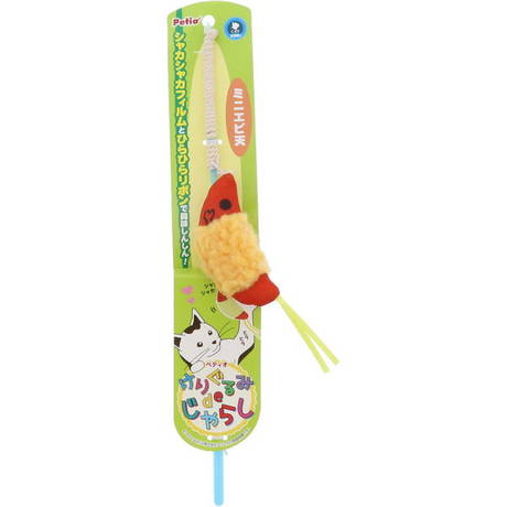 Petio(ペティオ) けりぐるみデじゃらし ミニエビ天