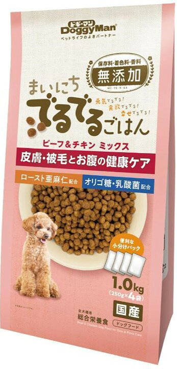 樂天商城 - DoggyMan(ドギーマン) でるでる皮膚・被毛とお腹の健康ケア1キログラム