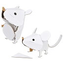 【メール便専用・同梱不可】ハコモキッズ 動物シリーズ ハムスター&ねずみ