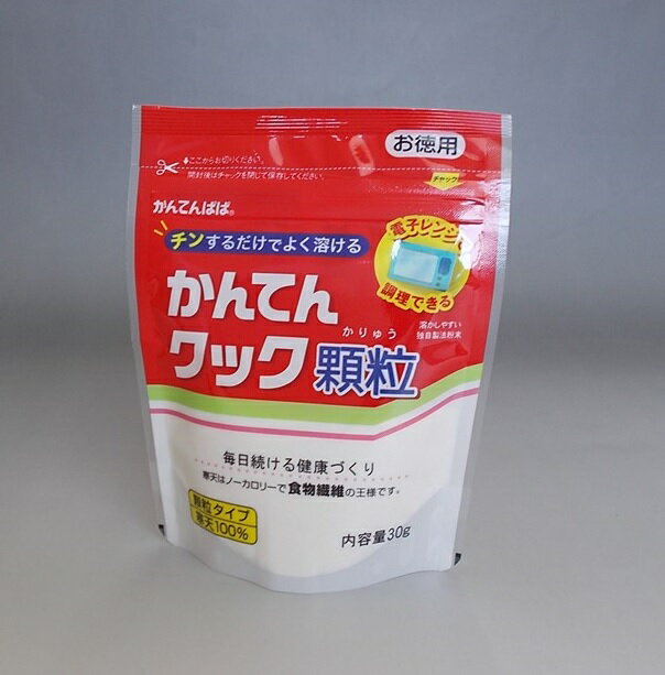伊那食品工業 かんてんぱぱ かんてんクック顆粒 30g 北海道 東北 沖縄地方は別途送料あり