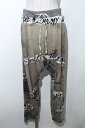 税込3980円以上購入で【送料無料】【USED】Vivienne Westwood / /Chinese Drawing Printパンツヴィヴィアンウエストウッド ビビアン グリーン 【中古】 S-24-03-31-047-pa-AS-ZS