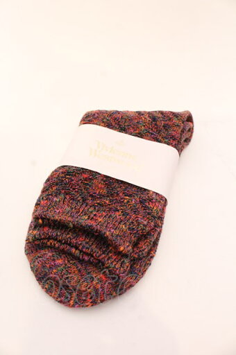 税込3980円以上購入で【送料無料】【USED】Vivienne Westwood / デザインニットソックスヴィヴィアンウエストウッド ビビアン22.5-24.5 オレンジミックス 【中古】 O-25-03-09-063-gd-YM-OS 税込3980円以上購入で【送料無料】【USED】Vivienne Westwood / デザインニットソックスヴィヴィアンウエストウッド ビビアン22.5-24.5 オレンジミックス 【中古】 O-25-03-09-063-gd-YM-OS