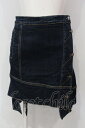税込3980円以上購入で【送料無料】【USED】ANGLOMANIA / ラップデニムスカートヴィヴィアンウエストウッド ビビアン24 インディゴ 【中古】 O-25-06-29-005-sk-YM-OS