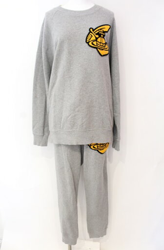 税込3980円以上購入で【送料無料】【USED】ANGLOMANIA / CLASSIC SWAET WITH PATCH セットアップヴィヴィアンウエストウッド ビビアンS グレー 【中古】 O-25-08-17-006-to-YM-OS 税込3980円以上購入で【送料無料】【USED】ANGLOMANIA / CLASSIC SWAET WITH PATCH セットアップヴィヴィアンウエストウッド ビビアンS グレー 【中古】 O-25-08-17-006-to-YM-OS