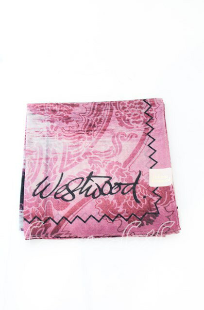 税込3980円以上購入で【送料無料】【USED】Vivienne Westwood / ハンカチ（ロンドンブリッジ）ヴィヴィアンウエストウッド ビビアン パープル 【中古】 O-25-10-19-118-gd-YM-OS