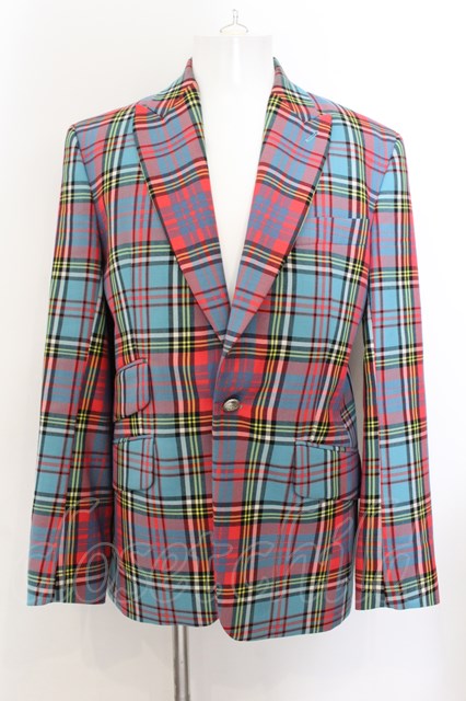 税込3980円以上購入で【送料無料】【USED】Vivienne Westwood MAN / マックアンディタータンジャケットヴィヴィアンウエストウッド ビビアン46 マックアンディタータン 【中古】 O-24-10-27-002-jc-IG-OS