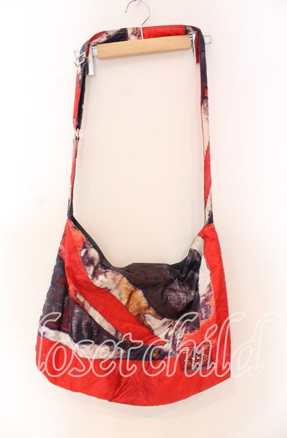 税込3980円以上購入で【送料無料】【USED】Vivienne Westwood / ユニオンジャックトートバッグヴィヴィアンウエストウッド ビビアン マルチ 【中古】 O-25-11-16-069-ba-YM-OS