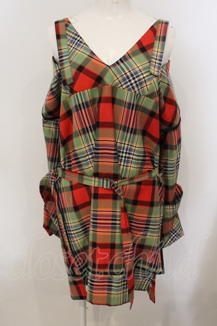 税込3980円以上購入で【送料無料】【USED】Vivienne Westwood / MINI SCYLLA ドレスヴィヴィアンウエストウッド ビビアン42 マルチ 【中古】 O-25-01-19-015-jc-YM-OS