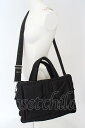 税込3980円以上購入で【送料無料】【USED】Vivienne Westwood / アイダーダウンボストンバッグ（S)ヴィヴィアンウエストウッド ビビアン縦23横34 ブラック 【中古】 O-24-04-21-067-ba-YM-OS