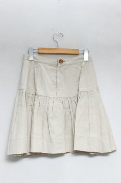 税込3980円以上購入で【送料無料】【USED】バックプリーツスカート Vivienne Westwoodヴィヴィアンウエストウッド ビビアン 【中古】