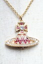税込3980円以上購入で【送料無料】【USED】Vivienne Westwood / ミニバスレリーフオーブネックレスヴィヴィアンウエストウッド ビビアン ピンク 【中古】 S-25-03-30-020-nl-HR-ZY