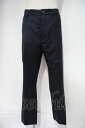 税込3980円以上購入で【送料無料】【USED】Vivienne Westwood MAN / サイドボタン&チェックパンツヴィヴィアンウエストウッド ビビアン50 黒X青 【中古】 I-24-07-31-055-pa-HD-ZI