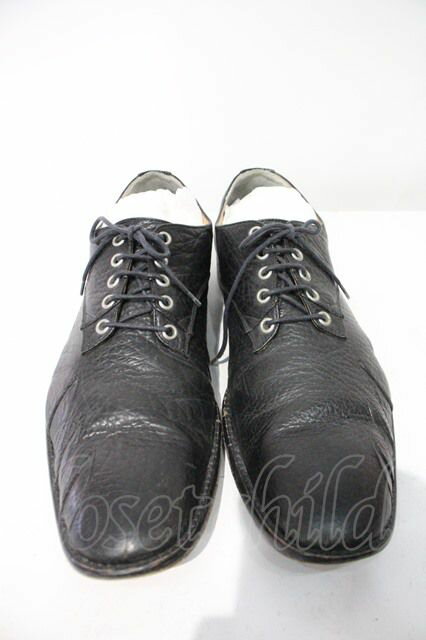 税込3980円以上購入で【送料無料】【USED】Vivienne Westwood / 5ホールシューズヴィヴィアンウエストウッド ビビアン42 黒 【中古】 I-24-08-30-052-sh-HD-ZI