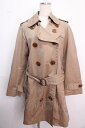 税込3980円以上購入で【送料無料】【USED】Vivienne Westwood / トレンチコートヴィヴィアンウエストウッド ビビアン3 ベージュ 【中古】 Y-25-02-19-070-co-SZ-ZY(4)