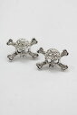 税込3980円以上購入で【送料無料】【USED】Vivienne Westwood / diamante skull pierceヴィヴィアンウエストウッド ビビアン シルバー 【中古】 I-25-06-25-048-ac-HD-ZI