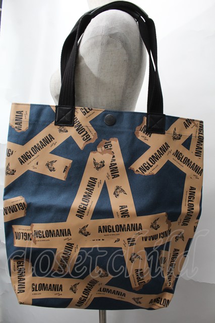 税込3980円以上購入で【送料無料】【USED】ANGLOMANIA / ダクトテープトートバッグヴィヴィアンウエストウッド ビビアン ブルー 【中古】 S-25-08-31-016-ba-AS-ZS