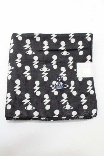 税込3980円以上購入で【送料無料】【USED】Vivienne Westwood / 大判ハンカチーフヴィヴィアンウエストウッド ビビアン 【中古】 Y-25-09-07-027-gd-SZ-ZY