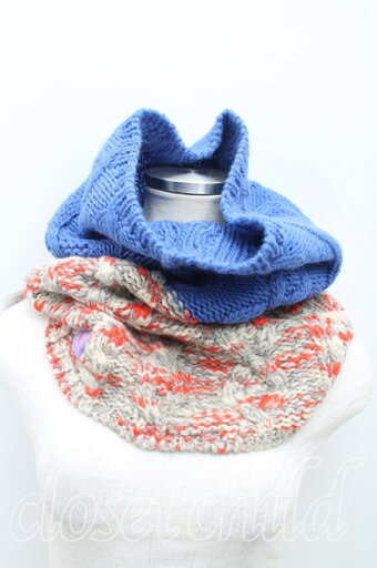 税込3980円以上購入で【送料無料】【USED】Vivienne Westwood / スヌードヴィヴィアンウエストウッド ビビアン 青x灰 【中古】 H-25-05-11-065-gd-OD-ZH 税込3980円以上購入で【送料無料】【USED】Vivienne Westwood / スヌードヴィヴィアンウエストウッド ビビアン 青x灰 【中古】 H-25-05-11-065-gd-OD-ZH