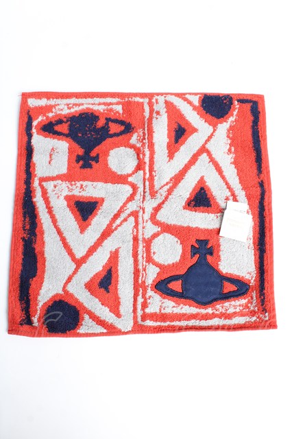 税込3980円以上購入で【送料無料】【USED】Vivienne Westwood / ハンカチヴィヴィアンウエストウッド ビビアン 【中古】 Y-25-10-12-023-gd-AS-ZY