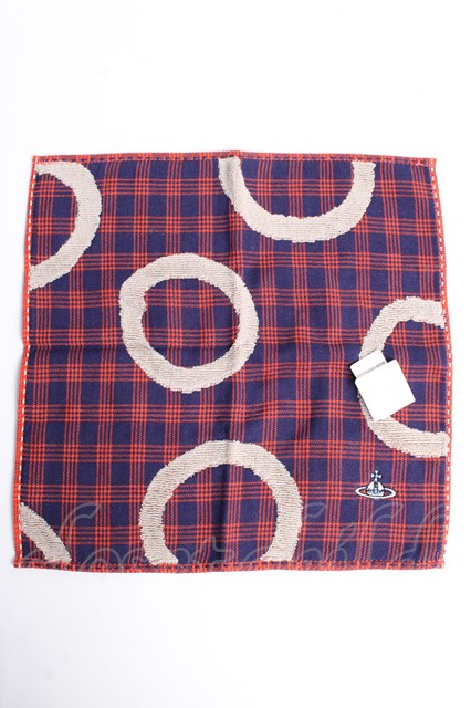 税込3980円以上購入で【送料無料】【USED】Vivienne Westwood / ハンカチヴィヴィアンウエストウッド ビビアン 【中古】 Y-25-10-12-025-gd-AS-ZY