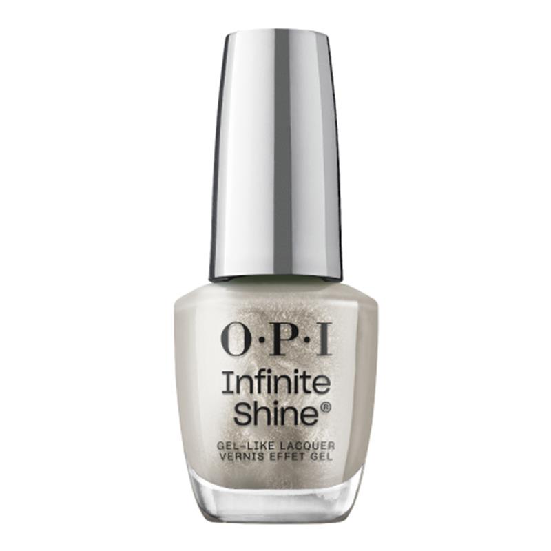 ☆OPI インフィニットシャインISL107 ワーク フロム クローム 15mLメタリック系●近未来的なメタリックシルバー。