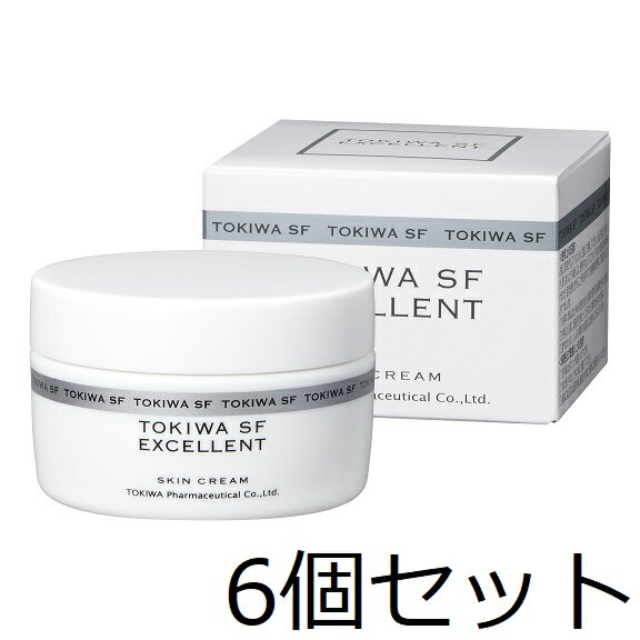 【送料無料・6個セット】薬用クリーム トキワSFエクセレント61g(常盤薬品ノエビアグループトキワスキンフードエクセレント医薬部外品)