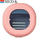 MEDIK ULTRAWAVE 充電式 歯ブラシ 除菌キャップ コンパクト MDK-TS00PK ピンク ゆうパケ発送