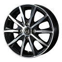 ylszWEDS EFbY 0039915 A~zC[1{ RIZLEY MG 17C` 6.0J CZbg+40 4 PCD100 BLACK METALLIC/POLISH