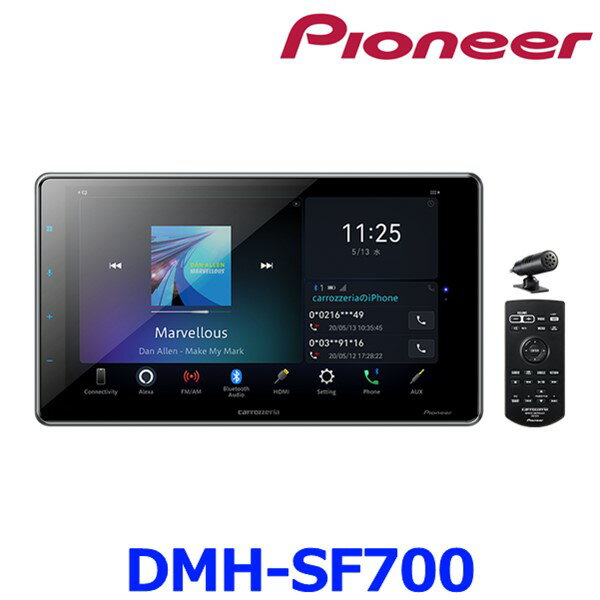 Pioneer ѥ˥ carrozzeria åĥꥢ DMH-SF700 ǥץ쥤ǥ 9V磻 Bluetooth USB 塼ʡ HDMI